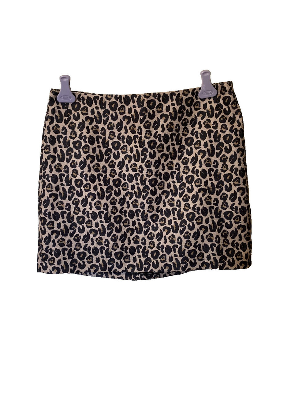 H&M Divided M Medium leopard animal print mini Short skirt Fitted 6/8
